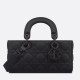 Borsa Dior Classic Lady Borsa Dior Replica D-Joy Piccola in Pelle di Vitello Ultraopaca Nera