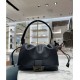 Borsa Fendi Mamma Baguette Media/Grande Replica Nappa Nera Imitazione