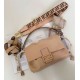 Replica Borsa Fendi Mamma Baguette Media/Grande Nappa Albicocca Imitazioni Falso