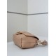 Replica Borsa Fendi Mamma Baguette Media/Grande Nappa Albicocca Imitazioni Falso