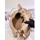 Replica Borsa Fendi Mamma Baguette Media/Grande Nappa Albicocca Imitazioni Falso