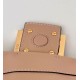 Replica Borsa Fendi Mamma Baguette Media/Grande Nappa Albicocca Imitazioni Falso