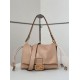 Replica Borsa Fendi Mamma Baguette Media/Grande Nappa Albicocca Imitazioni Falso