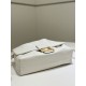 Replica Borsa Fendi Mamma Baguette Media/Grande Nappa Beige Imitazioni Falso
