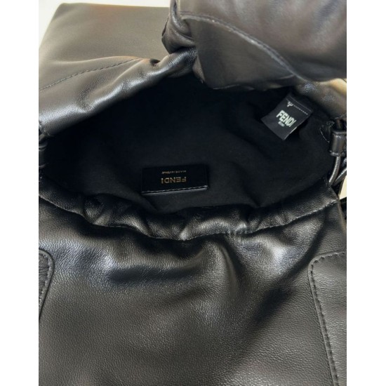 Replica Borsa Fendi Mamma Baguette Piccola Nera Imitazioni Falso