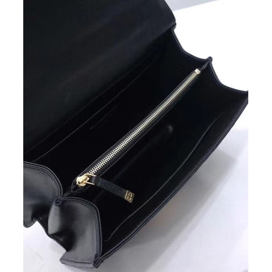 Replica Borsa Tote Dior Ange Media Nera Imitazioni Falso