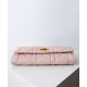 Replica Pochette Dior Miss Caro Top Handle Clutch Rosa Imitazioni Falso