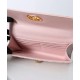 Replica Pochette Dior Miss Caro Top Handle Clutch Rosa Imitazioni Falso