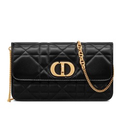 Borsa Dior Miss Caro Replica con Catena Nera Imitazione