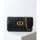 Borsa Dior Miss Caro Replica con Catena Nera Imitazione