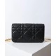 Borsa Dior Miss Caro Replica con Catena Nera Imitazione