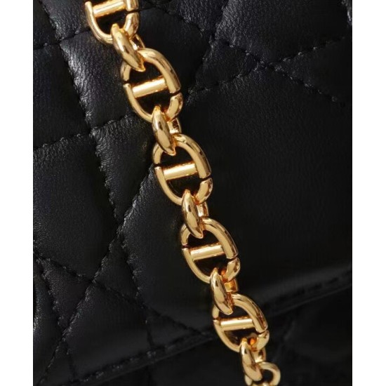 Borsa Dior Miss Caro Replica con Catena Nera Imitazione