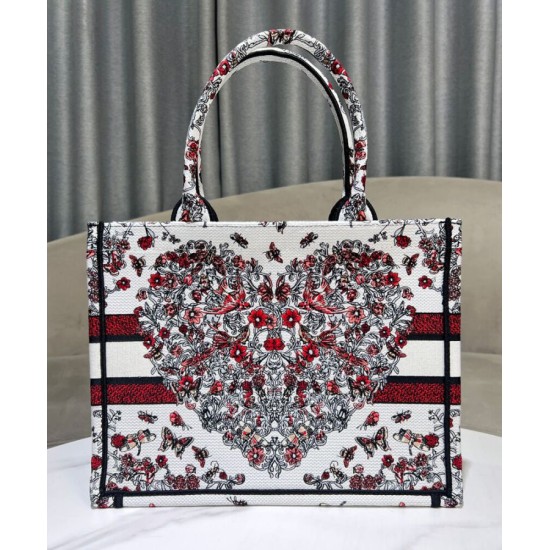 Replica Borsa Dior Book Tote media Dior ricamata con il motivo multicolore M1286 Rosso di Pietro Ruffo Imitazioni Falso Replica Borsa Dior Book Tote media Dior ricamata con il motivo multicolore M1286 Rosso di Pietro Ruffo Imitazioni Falso