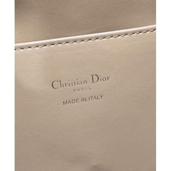 Replica Borsa a secchiello Dior Caro piccola Dior M3372 Caffè Imitazioni Falso
