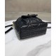 Replica Borsa a secchiello Dior Caro piccola Dior M3372 Nero Imitazioni Falso