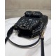 Replica Borsa a secchiello Dior Caro piccola Dior M3372 Nero Imitazioni Falso