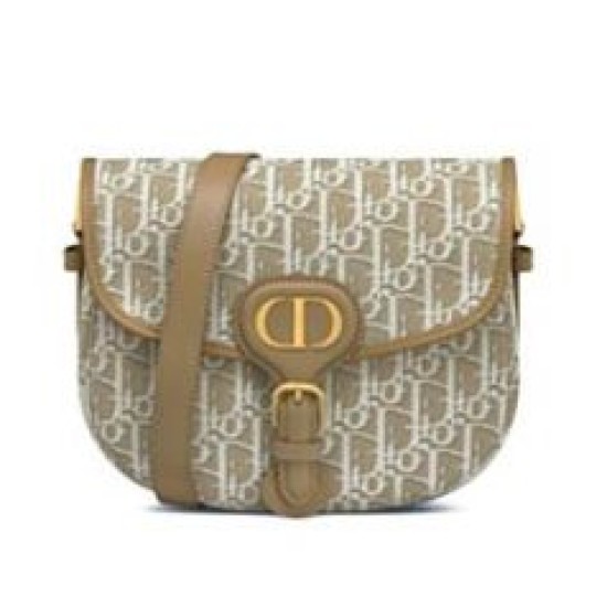 Borsa Dior Bobby Media Replica Dior M9337 Albicocca Imitazione