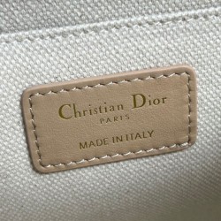 Borsa Dior Bobby Media Replica Dior M9337 Albicocca Imitazione