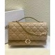 Replica Borsa Dior My Dior con Maniglia Albicocca Imitazioni Falso
