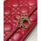 Replica Borsa Dior My Dior con Maniglia Rossa Imitazioni Falso