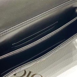 Replica Borsa Dior My Dior con Maniglia 21 cm Nera Imitazioni Falso