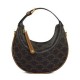 Borsa Celine Teen Celine Lulu replica Celine con stampa logo 120722 Caffè Imitazione