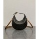 Borsa Celine Teen Celine Lulu replica Celine con stampa logo 120722 Caffè Imitazione