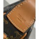 Borsa Celine Teen Celine Lulu replica Celine con stampa logo 120722 Caffè Imitazione