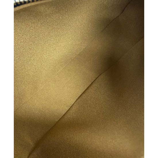 Borsa Celine Teen Celine Lulu replica Celine con stampa logo 120722 Caffè Imitazione