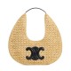 Borsa Hobo Classic Basket replica Celine 112772 Nero/Caffè Imitazione