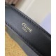 Borsa Hobo Classic Basket replica Celine 112772 Nero/Caffè Imitazione