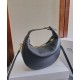 Borsa Hobo Celine Teen Celine Lulu replica Celine in pelle di vitello granata 120723 Nero/Crema Imitazione