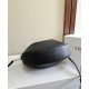 Borsa Hobo Celine Teen Celine Lulu replica Celine in pelle di vitello granata 120723 Nero/Crema Imitazione