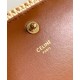 Borsa Celine Multipochette Rafia replica Celine 10M432 Caffè Imitazione