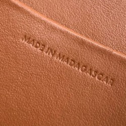 Borsa Celine Multipochette Rafia replica Celine 10M432 Caffè Imitazione