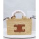 Borsa Celine Cabas Thais Piccola replica Celine 116302 Caffè