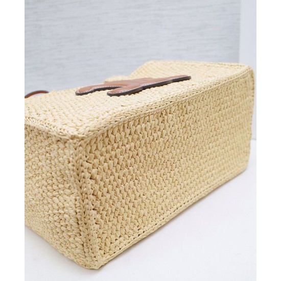 Borsa Celine Cabas Thais Piccola replica Celine 116302 Caffè