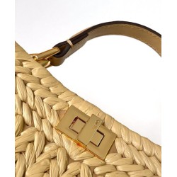 Replica Borsa Fendi Peekaboo Sabbia in Pelle e Fibre Intrecciate 8BN335 Albicocca Imitazioni Falso Replica Borsa Fendi Peekaboo Sabbia in Pelle e Fibre Intrecciate 8BN335 Albicocca Imitazioni Falso