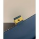 Portafoglio Baguette Fendi con catena replica Fendi 8M0498 Blu Imitazione 