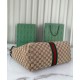 Borsa tote Gucci Giglio grande replica 853971 caffè/blu Imitazione