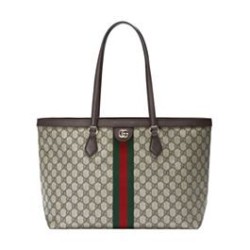 Borsa tote grande Gucci Ophidia Replica AAA 631685 Caffè scuro Imitazione