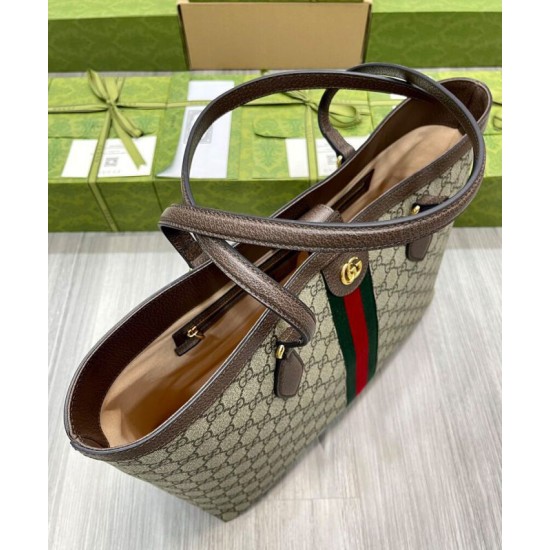 Borsa tote grande Gucci Ophidia Replica AAA 631685 Caffè scuro Imitazione Borsa tote grande Gucci Ophidia Replica AAA 631685 Caffè scuro Imitazione