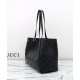 Replica Borsa tote grande Gucci GG Emblem imitazione 815213 Nero Imitazioni Falso