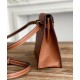 Borsa Hermès Kelly Replica Hermès Danse 22 cm Caffè/Grigio Imitazione Outlet