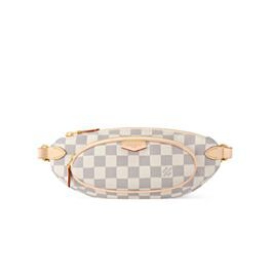 Borsa Keepit Louis Vuitton Replica N00230 Bianca Imitazione
