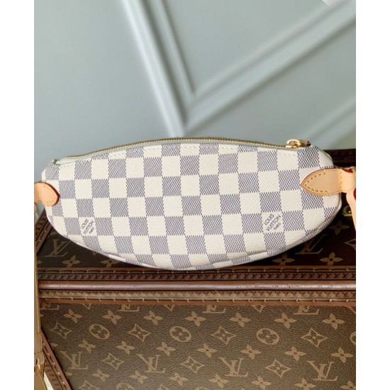 Borsa Keepit Louis Vuitton Replica N00230 Bianca Imitazione