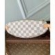 Borsa Keepit Louis Vuitton Replica N00230 Bianca Imitazione