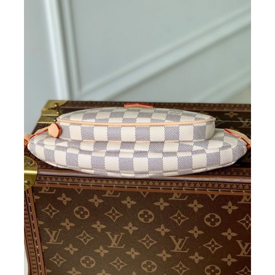 Borsa Keepit Louis Vuitton Replica N00230 Bianca Imitazione