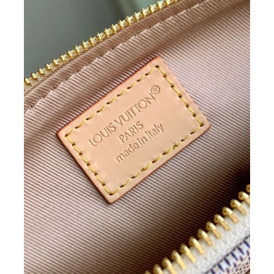 Borsa Keepit Louis Vuitton Replica N00230 Bianca Imitazione