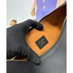 Replica Louis Vuitton LV Borsa Low Key Cookie MM M14417 Nera Imitazione